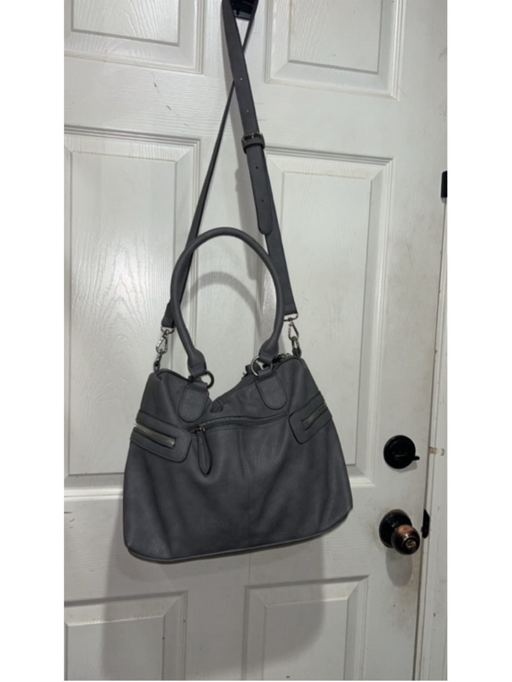 Women's Unbranded Gray Satchel One Size - Picture 6 of 6